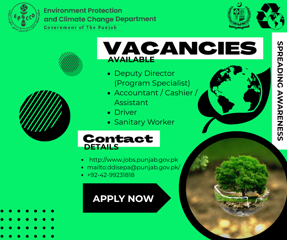 (Government Jobs in Lahore)
