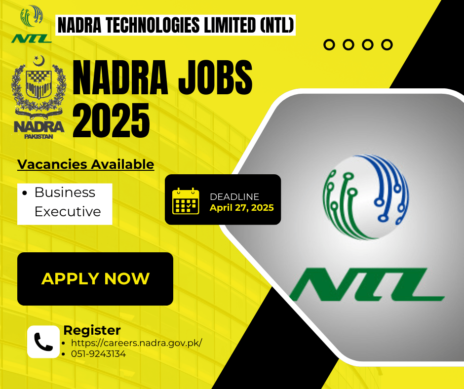 (NADRA Jobs 2025)