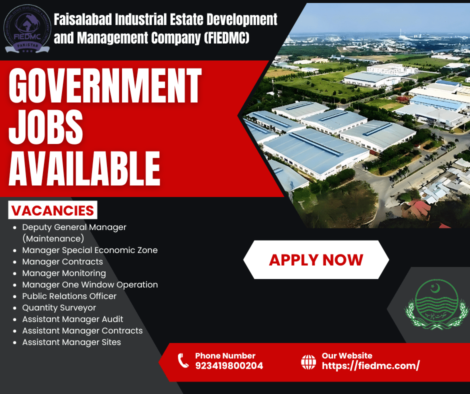 (Jobs in Faisalabad)