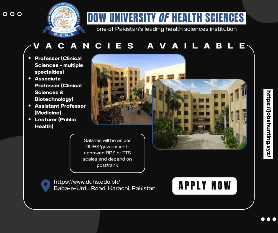 Dow University of Health Sciences (DUHS)