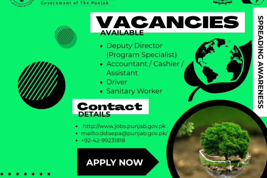 (Government Jobs in Lahore)