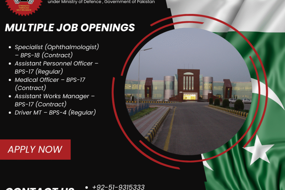 (Government Jobs at HIT Taxila) (Government of Pakistan)